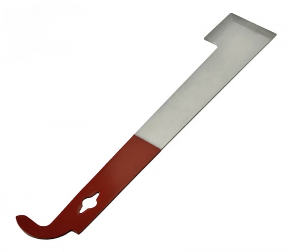 Red J-Hook Hive Tool