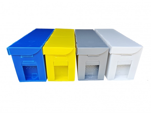 5-Frame Corrugated Plastic Nuc Box